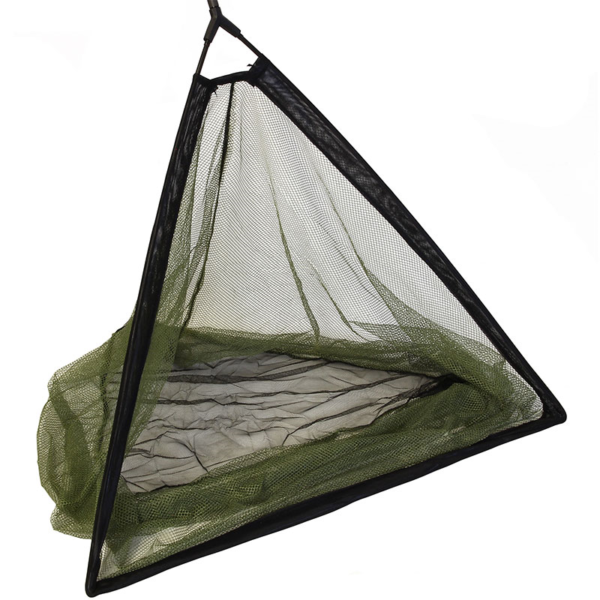 NGT 42" Specimen Net - Two-Tone Mesh with Plastic 'V' Block and Stink Bag - Image 4