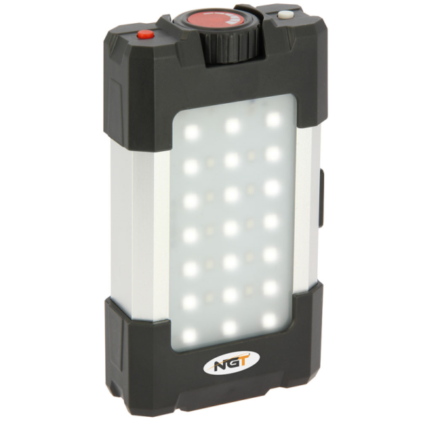 NGT 21 LED Light - 500 Lumen with USB Rechargable 10400mAh Battery and Powerbank - Image 2