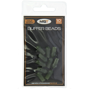 NGT Buffer Beads - Half Brown/Half Green
