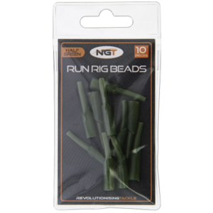 NGT Run Rig Beads - Half Brown/Half Green